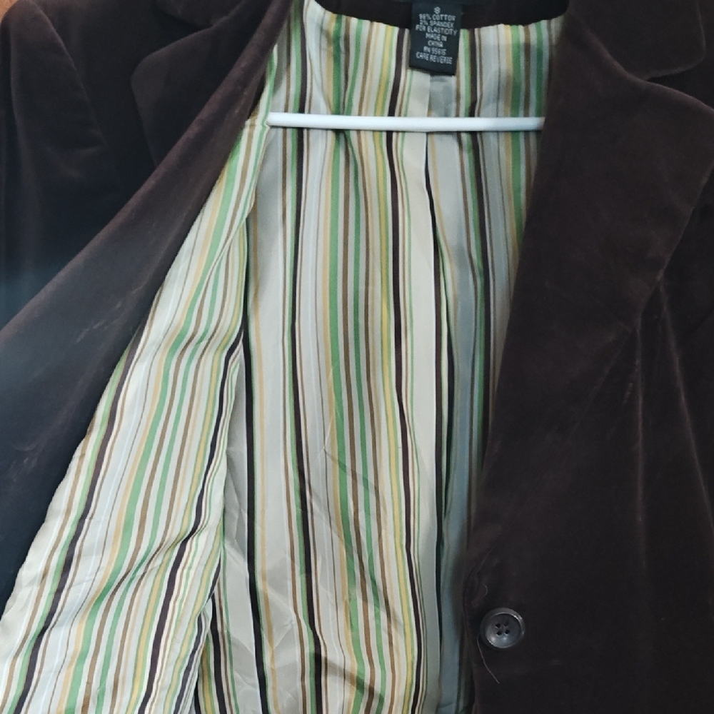 Rafaella Dark Brown Women's Blazer - Picture 4 of 5